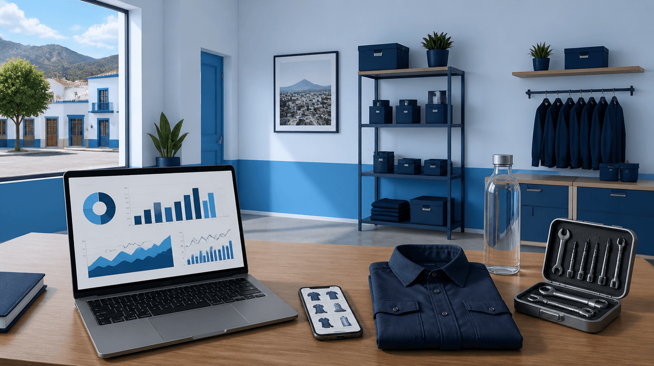 Negocio pequeño con sus cuentas y ventas organizadas en Cuentafy.